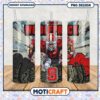 NC State Wolfpack Football Tumbler PNG Design