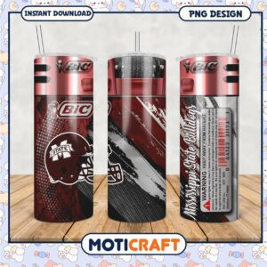 Mississippi State Bulldogs Tumbler PNG Design Download