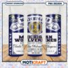 Michigan Wolverines Tumbler PNG Football Design
