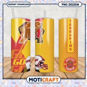Maryland Terrapins Tumbler PNG for Fans and Collectors