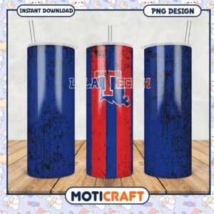 LA Tech Tumbler PNG Design for Fans and Alumni