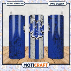 Kentucky Wildcats Tumbler Design PNG for Fans