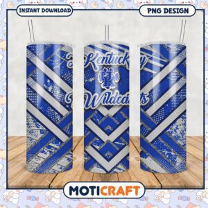 Kentucky Wildcats Tumbler Design PNG for Fans and Collectors