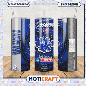 Kentucky Wildcats Limited Edition Tumbler PNG Design