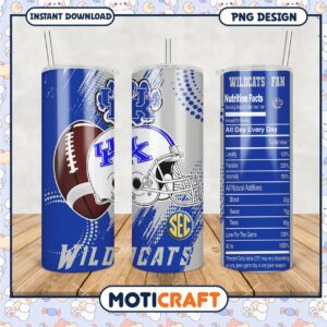 Kentucky Wildcats Fan Tumbler PNG Design for You