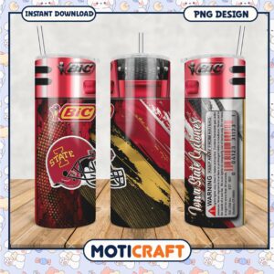 Iowa State Cyclones Tumbler PNG for Sports Fans