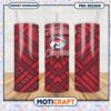 Houston Cougars Tumbler Design Red and White PNG File 2 Houston Cougars Tumbler Design Red and White PNG File