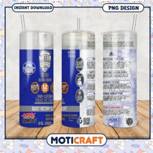 Hater Guard Repellent Tumbler Fun Design PNG File