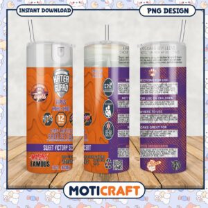 Hater Guard Repellent Tumbler Design 12 Hour Protection
