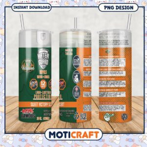 Hater Guard Repellent 12 Hour Tumbler PNG Design
