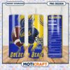 Golden Bears Fan Tumbler PNG for College Sports Fans