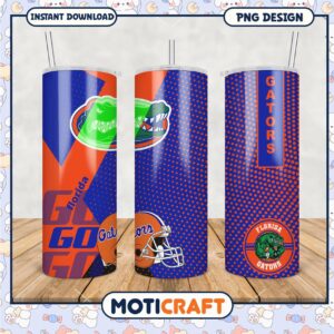 Florida Gators Tumbler PNG Design for Fans and Events