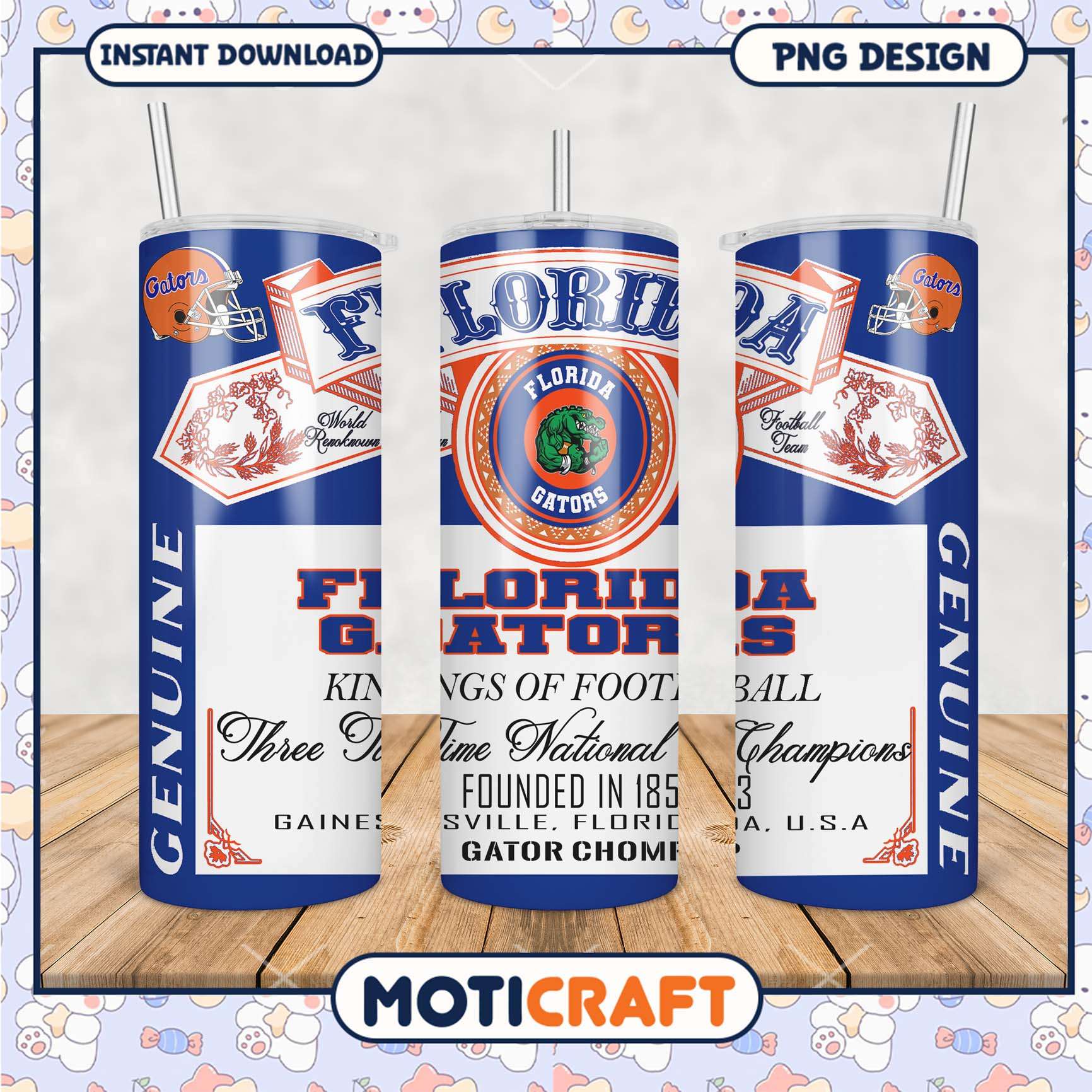 Florida Gators Football Tumbler PNG Design Download Florida Gators Football Tumbler PNG Design Download