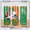Florida A&M Rattlers Fan Tumbler PNG Design Template