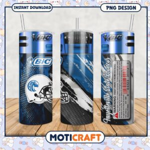 Fayetteville State Broncos Tumbler Design PNG File