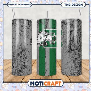 Eagle Graphic Tumbler PNG Design for Customization