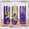 Dukes Fan Tumbler PNG Design for Game Day Spirit