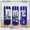 Duke Blue Devils Tumbler PNG Graphic Design File