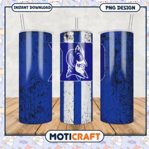Duke Blue Devils Tumbler PNG Design for Fans and Gamers