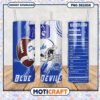 Duke Blue Devils Fan Tumbler Design PNG Download