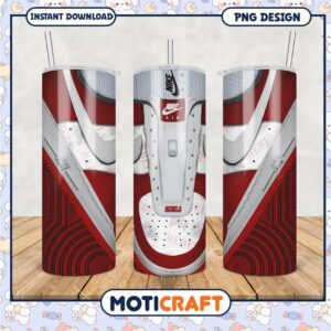 Custom Nike Air Rebels Tumbler PNG for Sports Fans