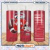 Cougars Fan Tumbler PNG Design for Football Lovers