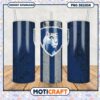 Cool Vintage Tumbler PNG with Bear Emblem Design