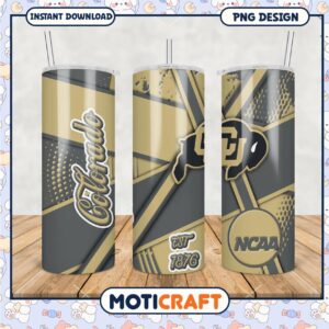 Colorado NCAA Tumbler PNG Design for Fans and Collectors