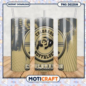 Colorado Buffaloes Tumbler PNG
