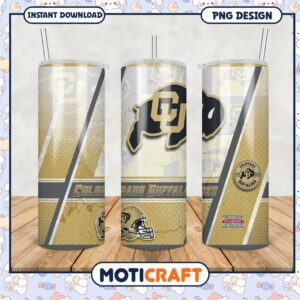 Colorado Buffaloes Tumbler PNG for Fans and Collectors