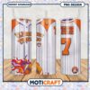 Clemson Tigers Sports Tumbler Design PNG for Fans