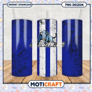 Buffalo Theme Tumbler PNG Design for Cool Drinks