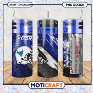 Buffalo Bulls Tumbler PNG Graphic for Fans