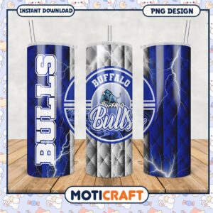 Buffalo Bulls Tumbler PNG Design for Fans and Gifts