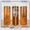Bowling Green State University Tumbler PNG Design Template