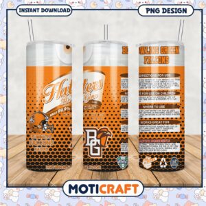 Bowling Green Falcons Tumbler PNG for Haters Be Gone
