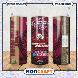 Boston College Eagles Tumbler PNG Limited Edition Design