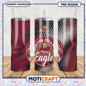 Boston College Eagles Stanley Tumbler PNG Design Download