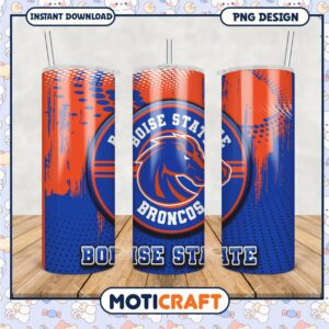 Boise State Broncos Tumbler PNG