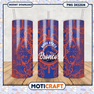 Boise State Broncos Tumbler PNG Decorative Digital Design Boise State Broncos Tumbler PNG Decorative Digital Design