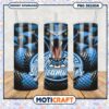 Blue Snake Tumbler Design for Indiana State Sycamores Fans