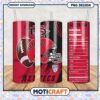 Aztecs Fan Tumbler Design Die Hard Football Enthusiast PNG