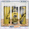 Army Black Knights Tumbler PNG Yellow and Black Design