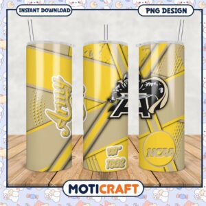 Army NCAA Tumbler PNG Design for Fans and Collectors