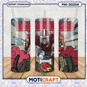 Arkansas Razorbacks Tumbler PNG for Sports Fans