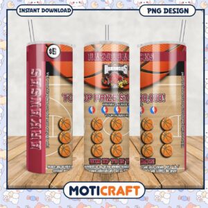 Arkansas Razorbacks Basketball Tumbler Design PNG File Arkansas Razorbacks Basketball Tumbler Design PNG File