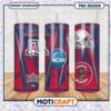 Arizona Wildcats NCAA Tumbler PNG Design for Fans