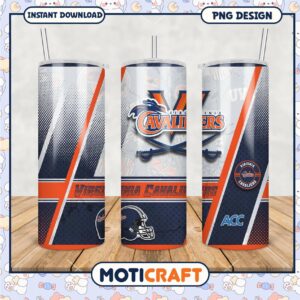 Virginia Cavaliers Tumbler PNG Design for Sports Fans