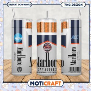 Virginia Cavaliers Tumbler PNG Design for Fans and Alumni