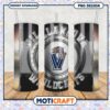 Villanova Wildcats Tumbler PNG Graphic Design Template